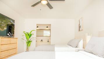 Double Room, 2 Queen Beds | Free WiFi