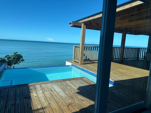 2-bedroom  Dream Beach Cabin in superb Santa Isabel with pool and terrace.