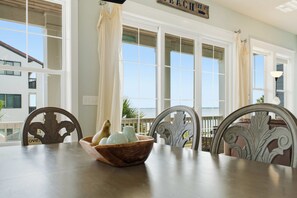Dining - Water Views + Pool Access | Driftwood Cottage (Navarre Beach)