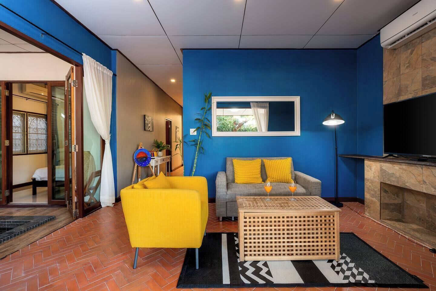 Walk2beach-fullkitchen-fence-garden-bbq-wifi-ac - Hua Hin