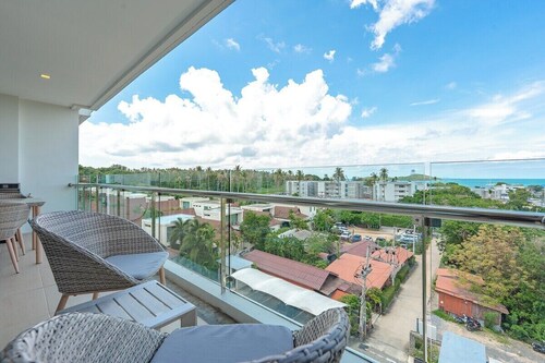 1BR Rooftop Pool & Gym 800m to Beach-city gate C191