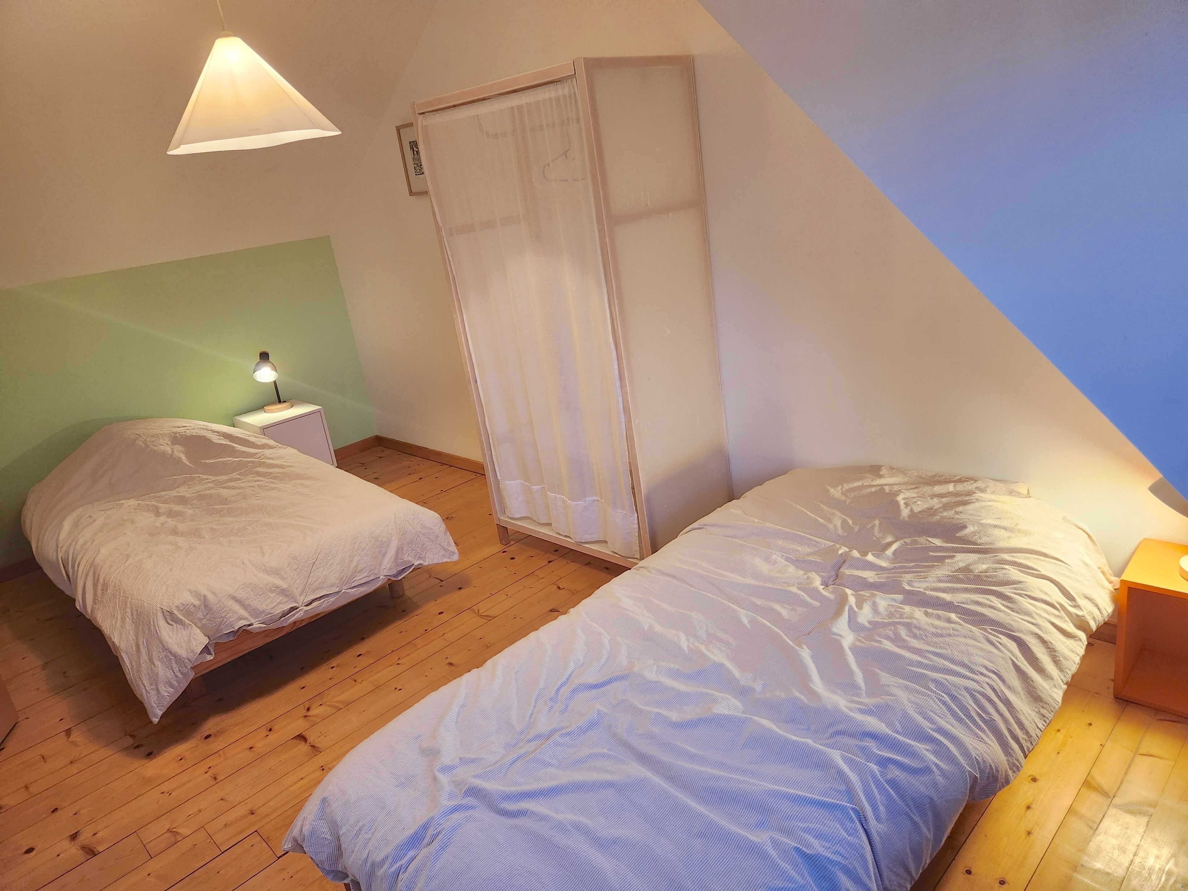 3 chambres, fer et planche à repasser, Wi-Fi gratuit, draps fournis