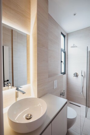Deluxe-Apartment, 1 Schlafzimmer | Badezimmer