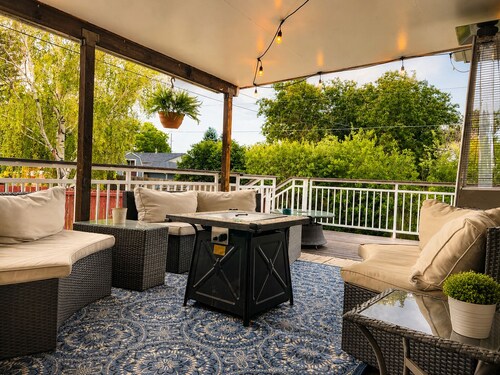 New Kitchen + Outdoor Seating + 4BR