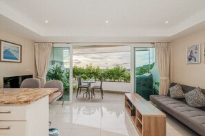 Living area - Great Location toTown & Beach kata ocean viewC195 (Karon)
