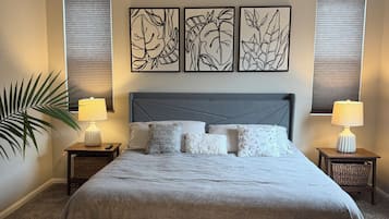 3 bedrooms, iron/ironing board, WiFi, bed sheets