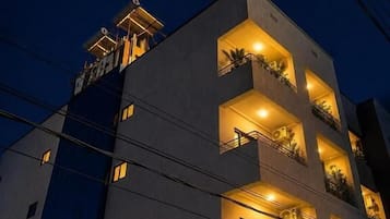 Double Room, Balcony, City View | Exterior