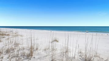 Vlak bij het strand