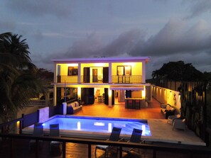 A heated pool - Villa with Private Pool and Sea View (Luquillo)