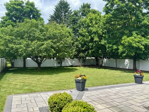 Property grounds - Saratoga Gem: Open Concept Ranch w/ Large Patio, Minutes from Track & SPAC (Saratoga Springs)