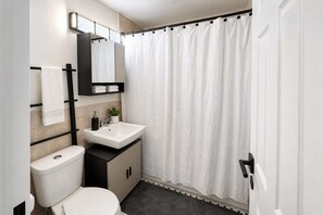 Bathroom - Skyline 1BR w/ Balcony + City Views | High Floor | Steps to Yonge/Bloor! (Toronto)
