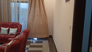 Penthouse Deluks, 2 kamar tidur, dapur, pemandangan kebun | Interior