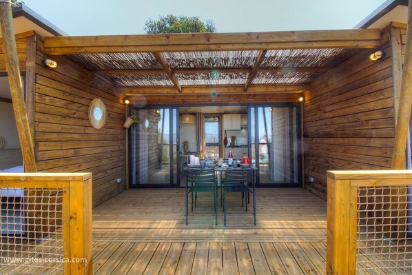 Outdoor dining - Paulina3 - OLMETO - Wooden hut (OLMETO)