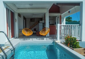Pool - Private pool villa - Grand-Bourg - Near beach (Grand-Bourg)