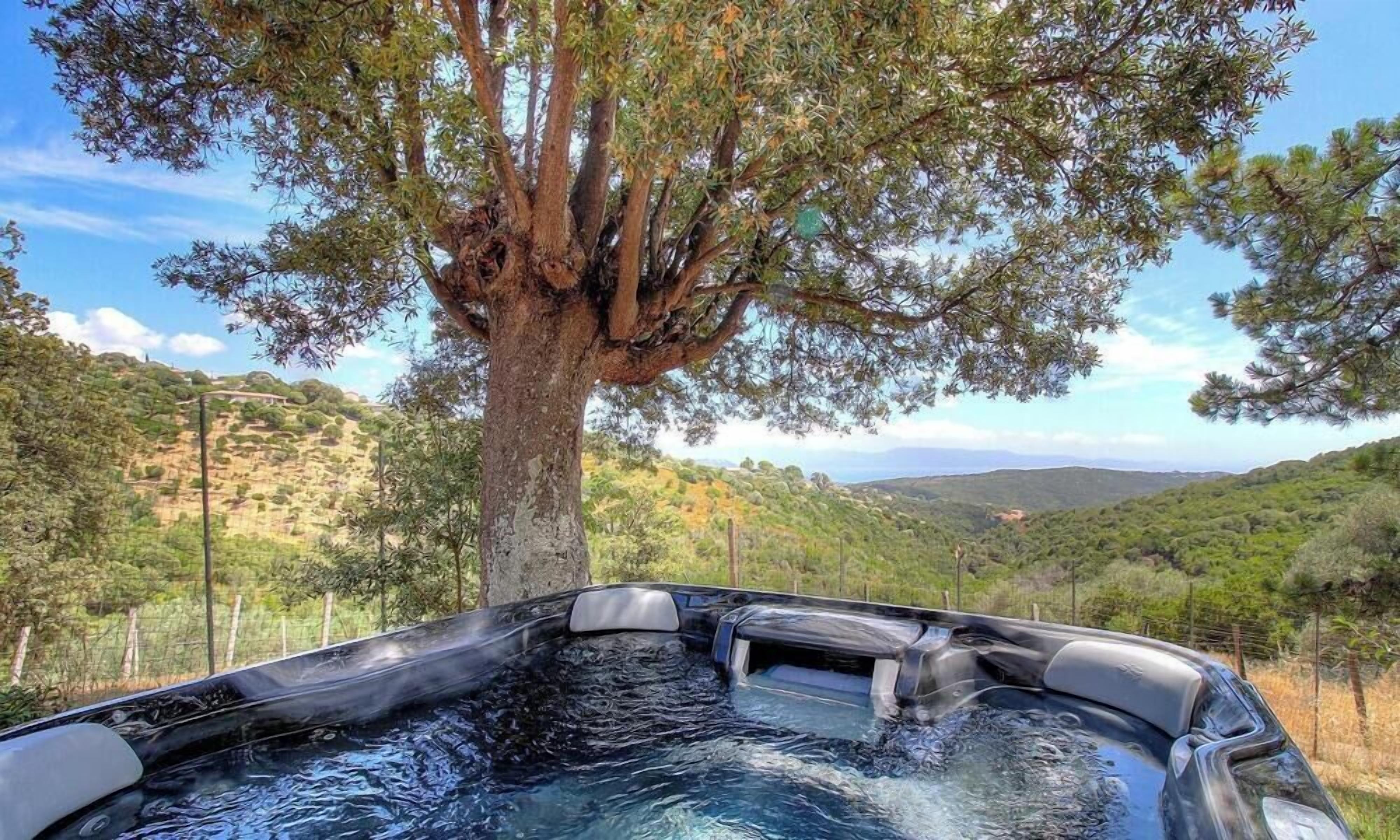 Bañera de hidromasaje exterior