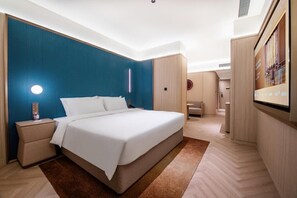 Bureau, rideaux occultants, chambres insonorisées