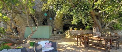 Restauration en plein air