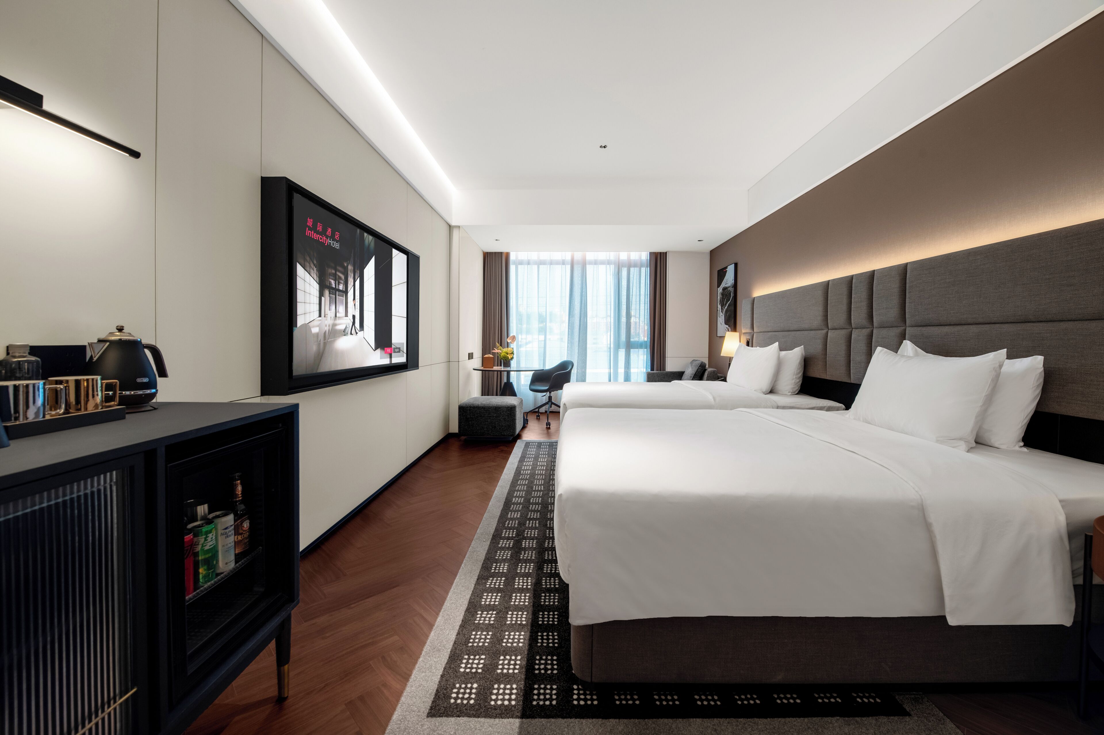 Comfort Twin Room, City View | Premium bedding, down duvets, free minibar, individually decorated