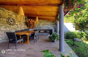 Outdoor dining - Vrbo Property (MURACCIOLE)