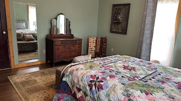 2 habitaciones, tabla de planchar con plancha, cuna de viaje y wifi