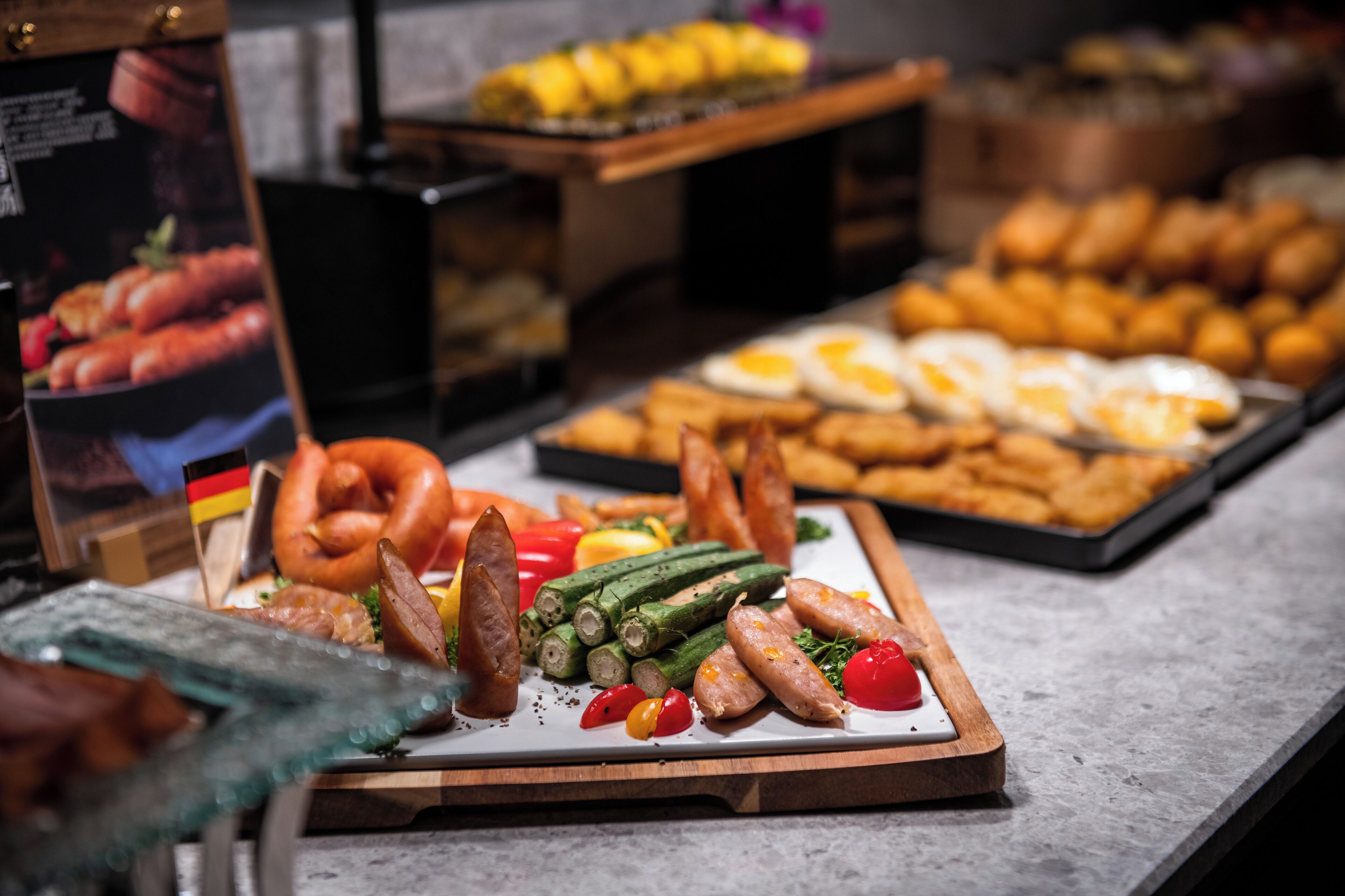 Desayuno buffet todos los días (con cargo)