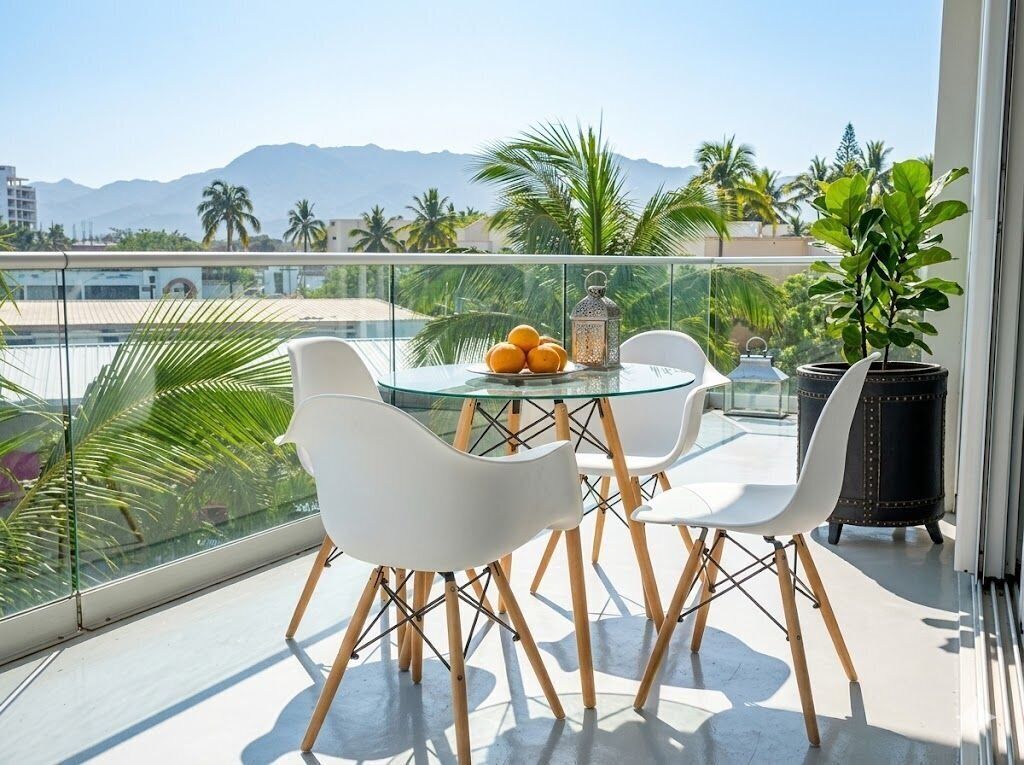 Departamento de lujo | Restaurante al aire libre