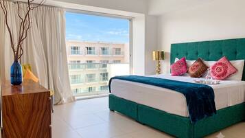 Family Apartment | Premium bedding, in-room safe, individually decorated