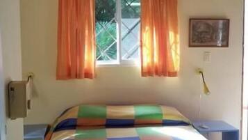 Kamar Double, pemandangan kebun | Brankas dan Wi-Fi gratis