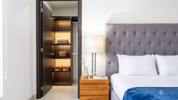 Literie de qualité supérieure, décoration personnalisée