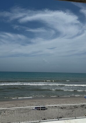 On the beach
