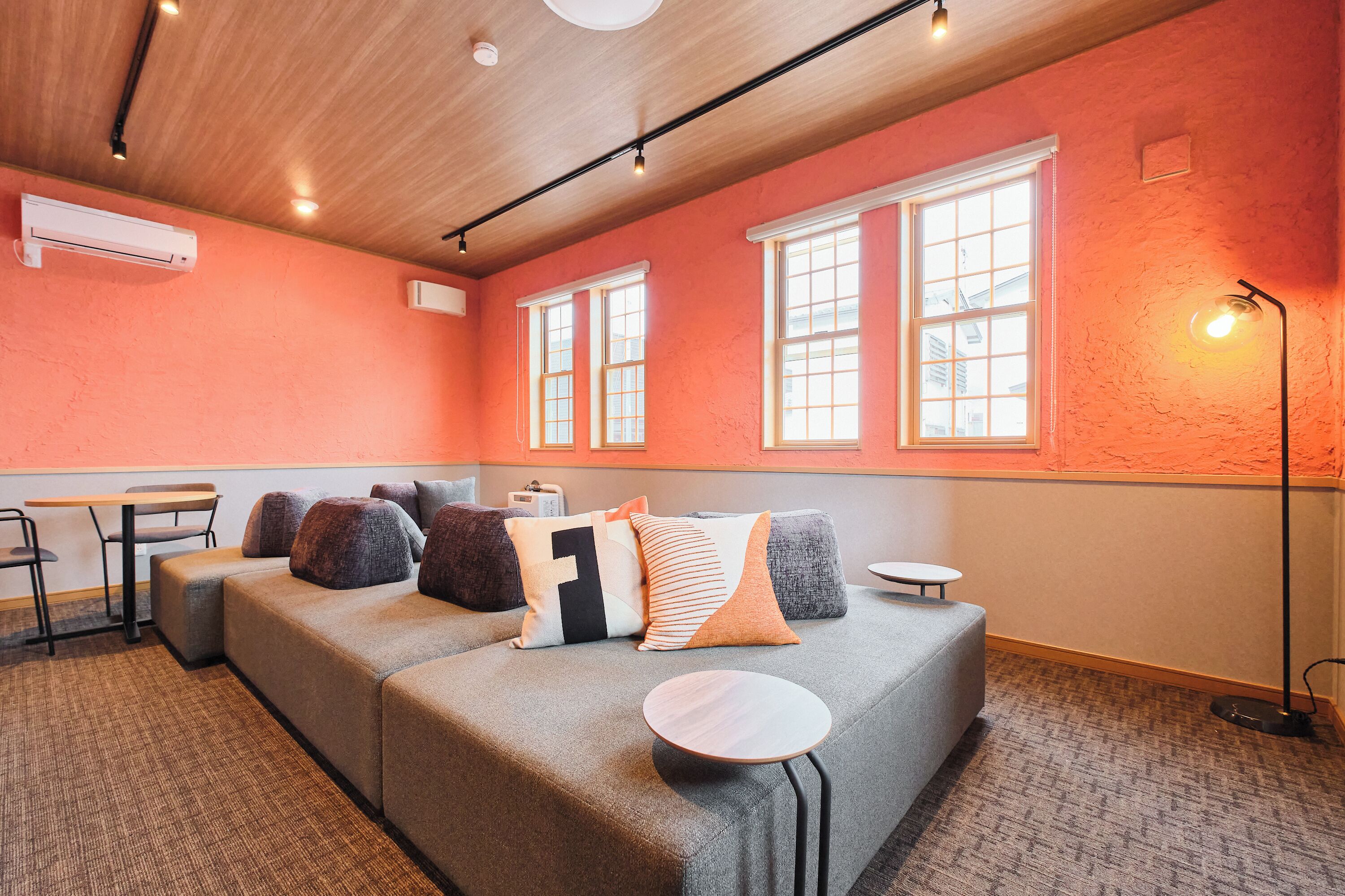Deluxe House, Non Smoking (Include projector) | Living area | 65-inch flat-screen TV with digital channels