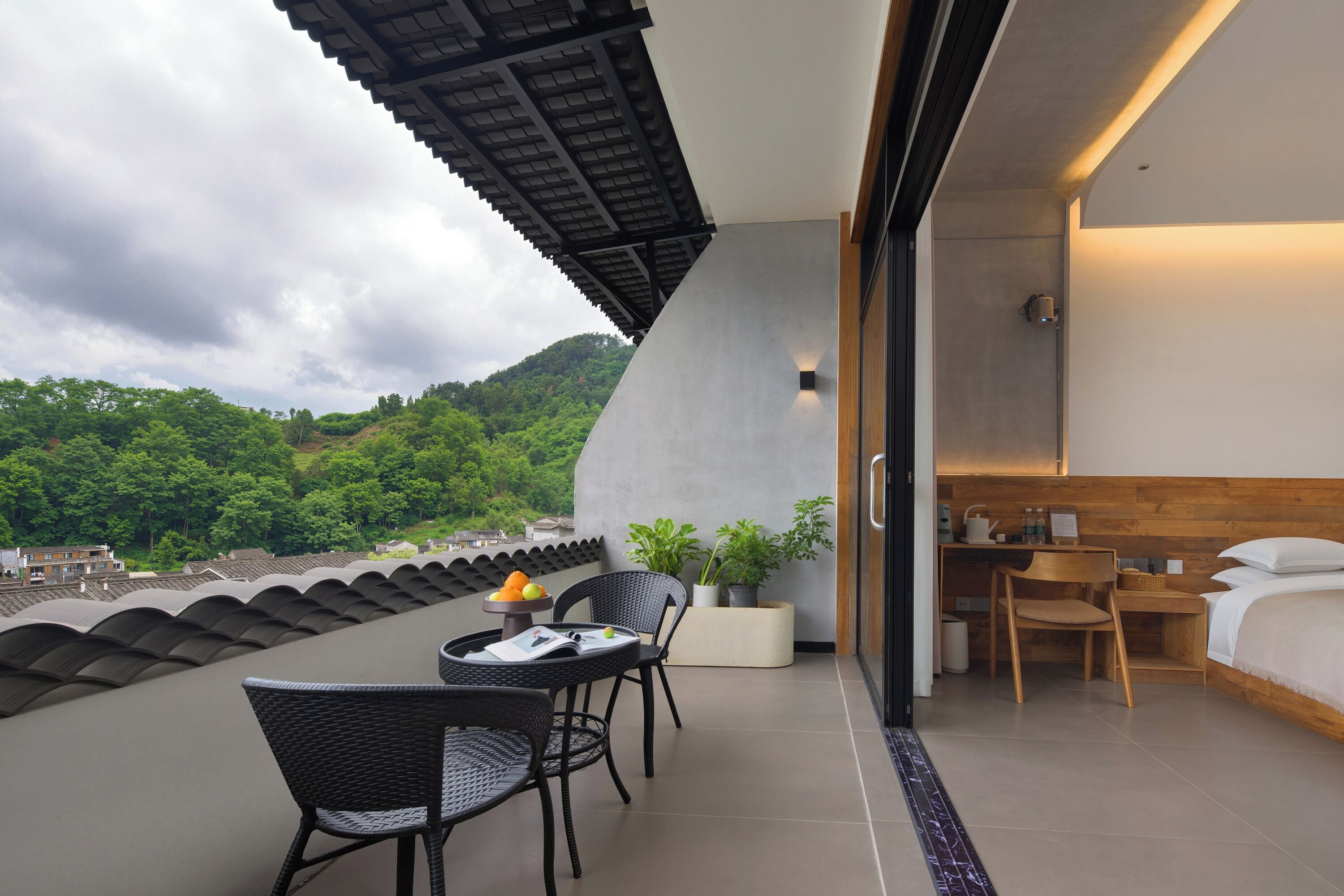 特色雙人房, 露台, 山景 | 手提電腦工作空間、遮光窗簾/窗簾、隔音、熨斗/熨衫板