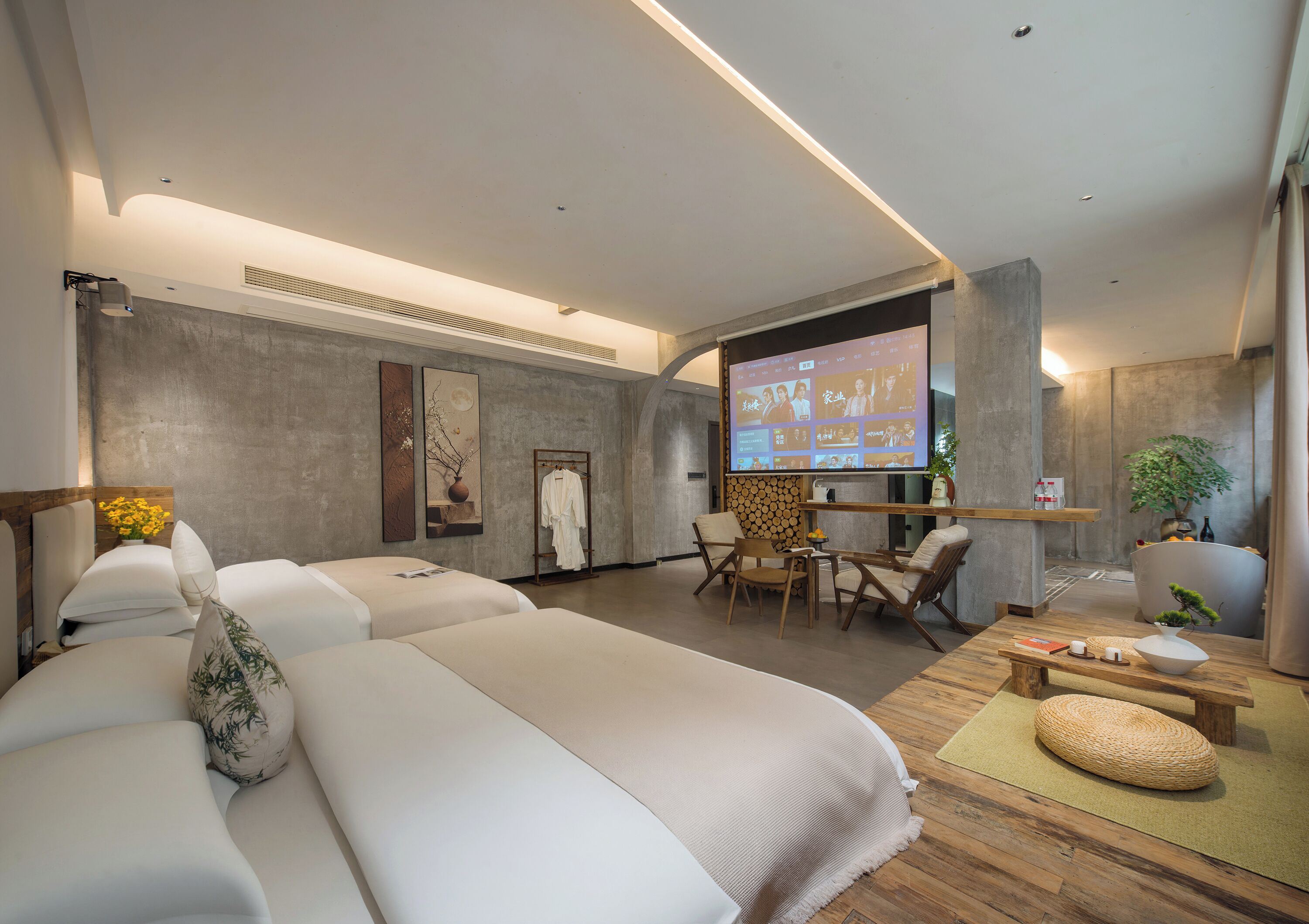Panoramic Twin Room, Balcony, Hill View | View from room
