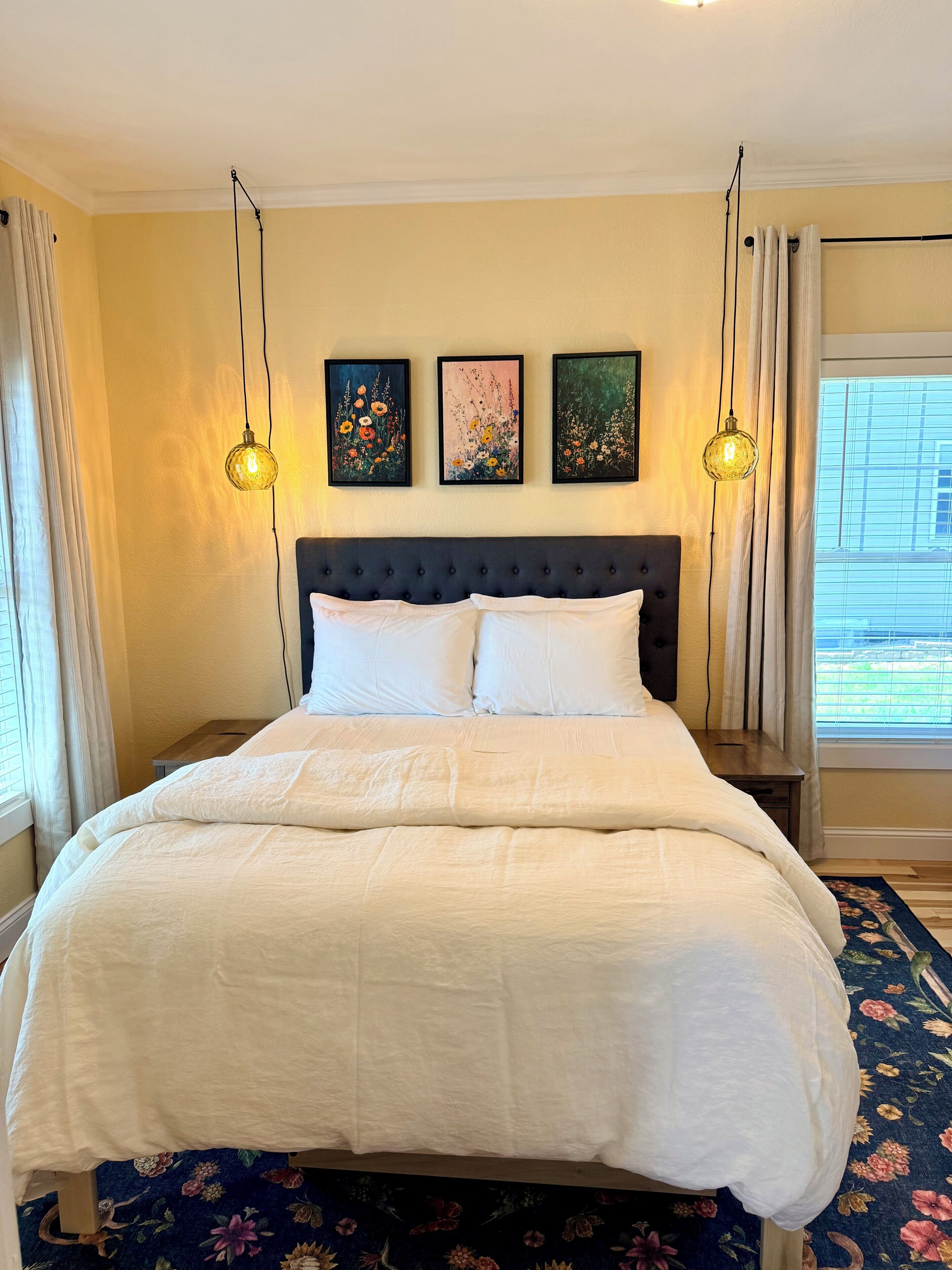 2 chambres, fer et planche à repasser, Wi-Fi, draps fournis