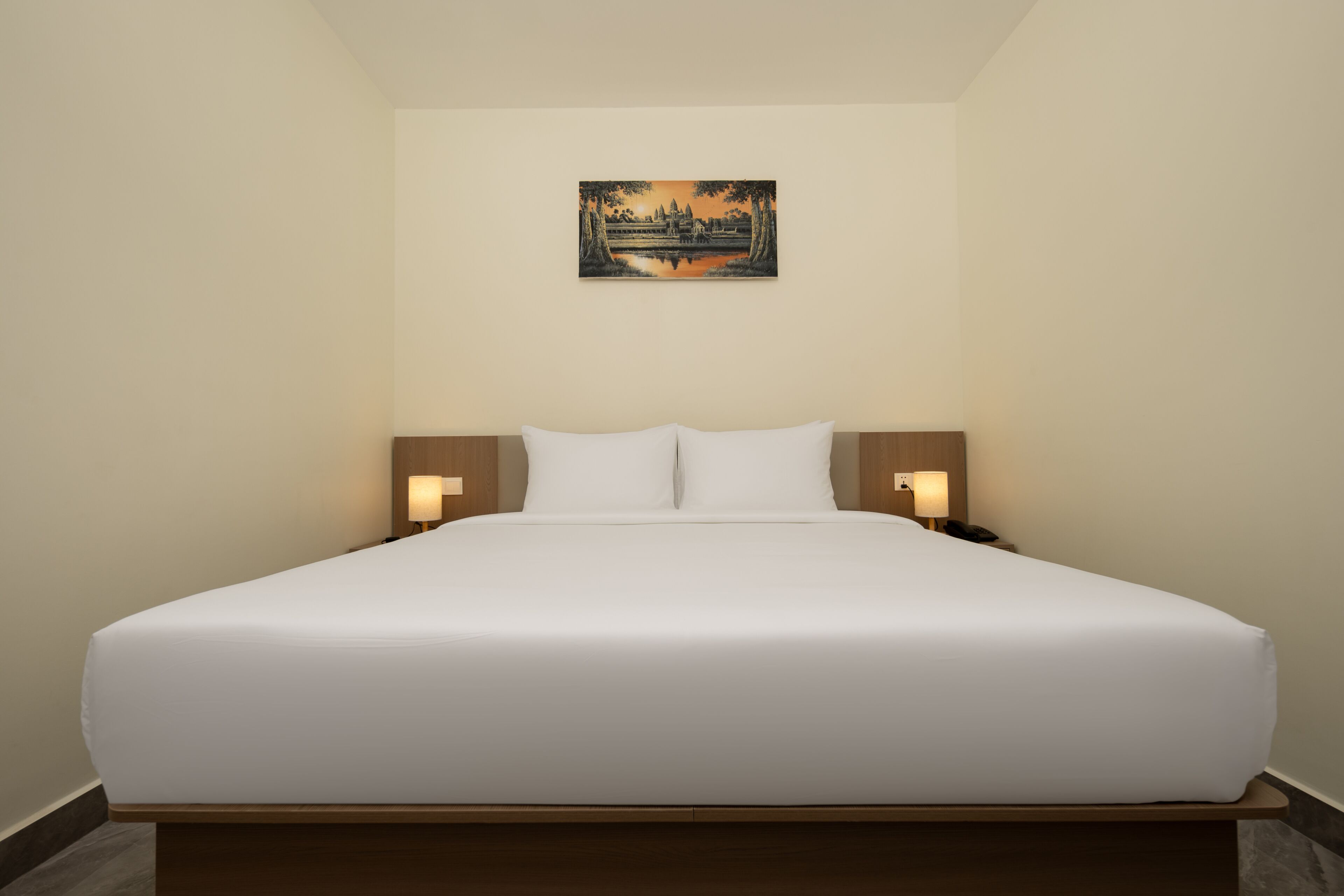 Standard Double Room, City View | In-room safe, desk, laptop workspace, soundproofing