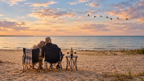 Granny`s Cabin on Sandy Lake Huron