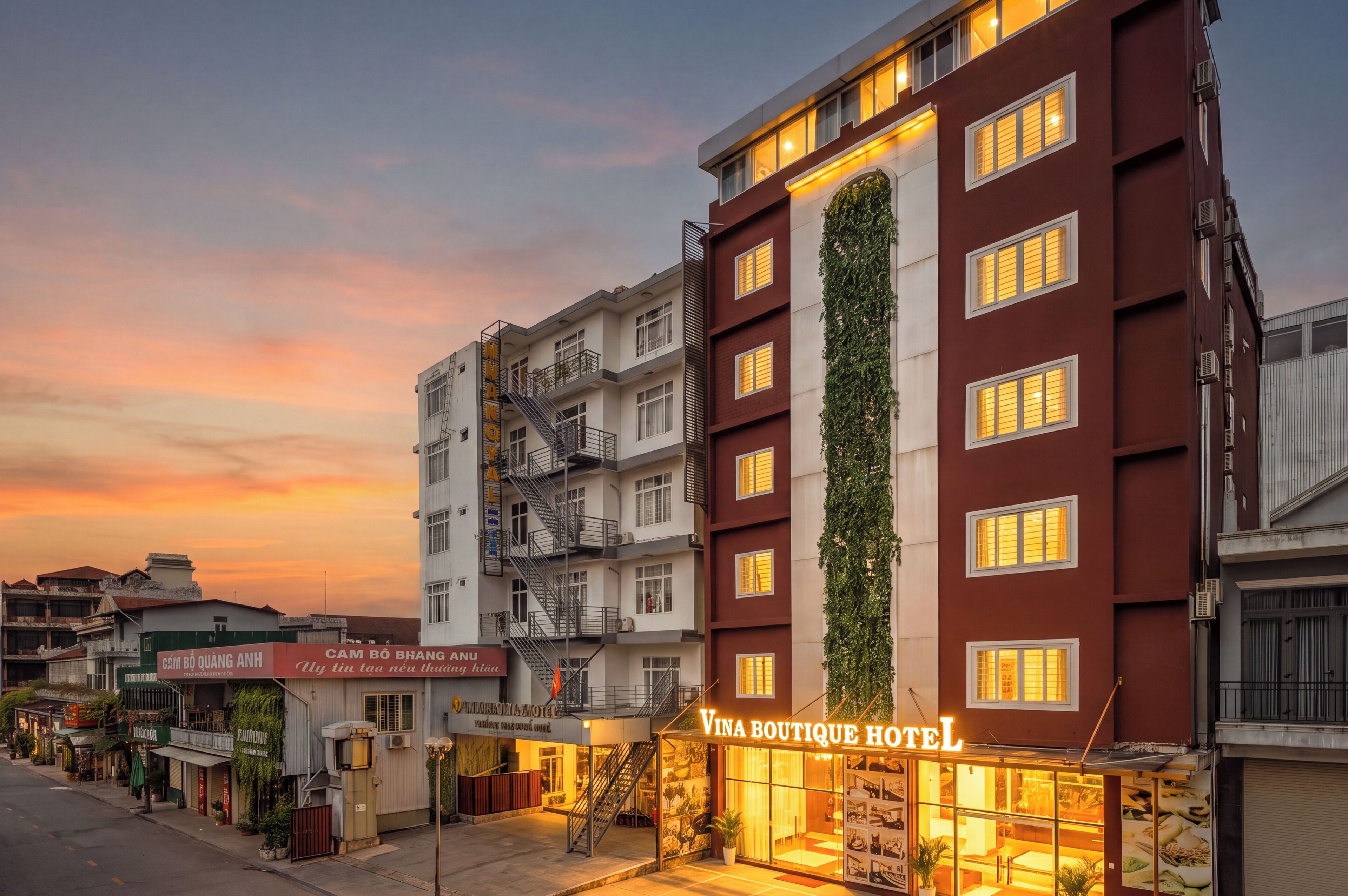 Mặt tiền nơi lưu trú
