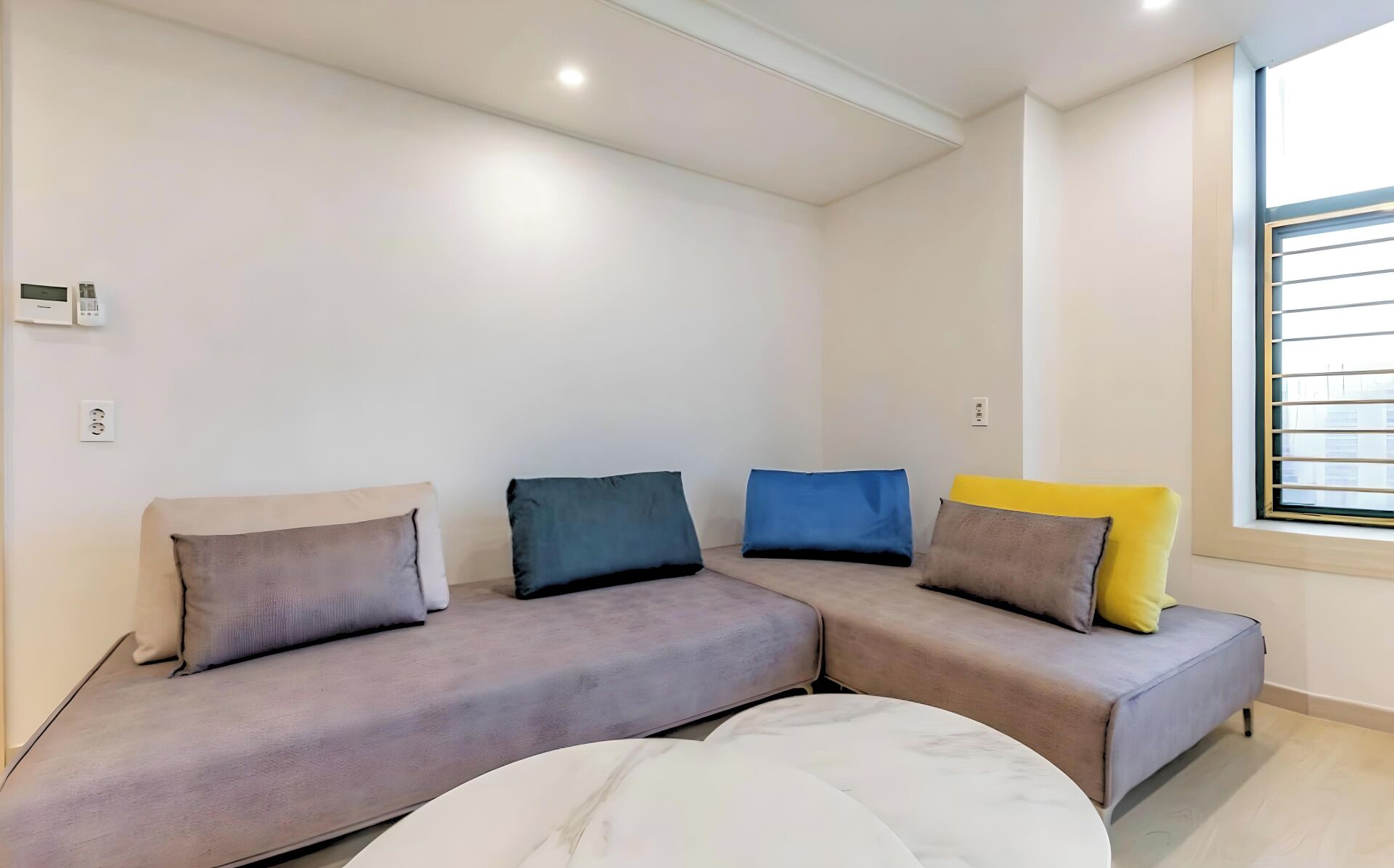 Penthouse, pemandangan kota | Tirai kedap cahaya, kedap suara, Wi-Fi gratis, dan seprai linen