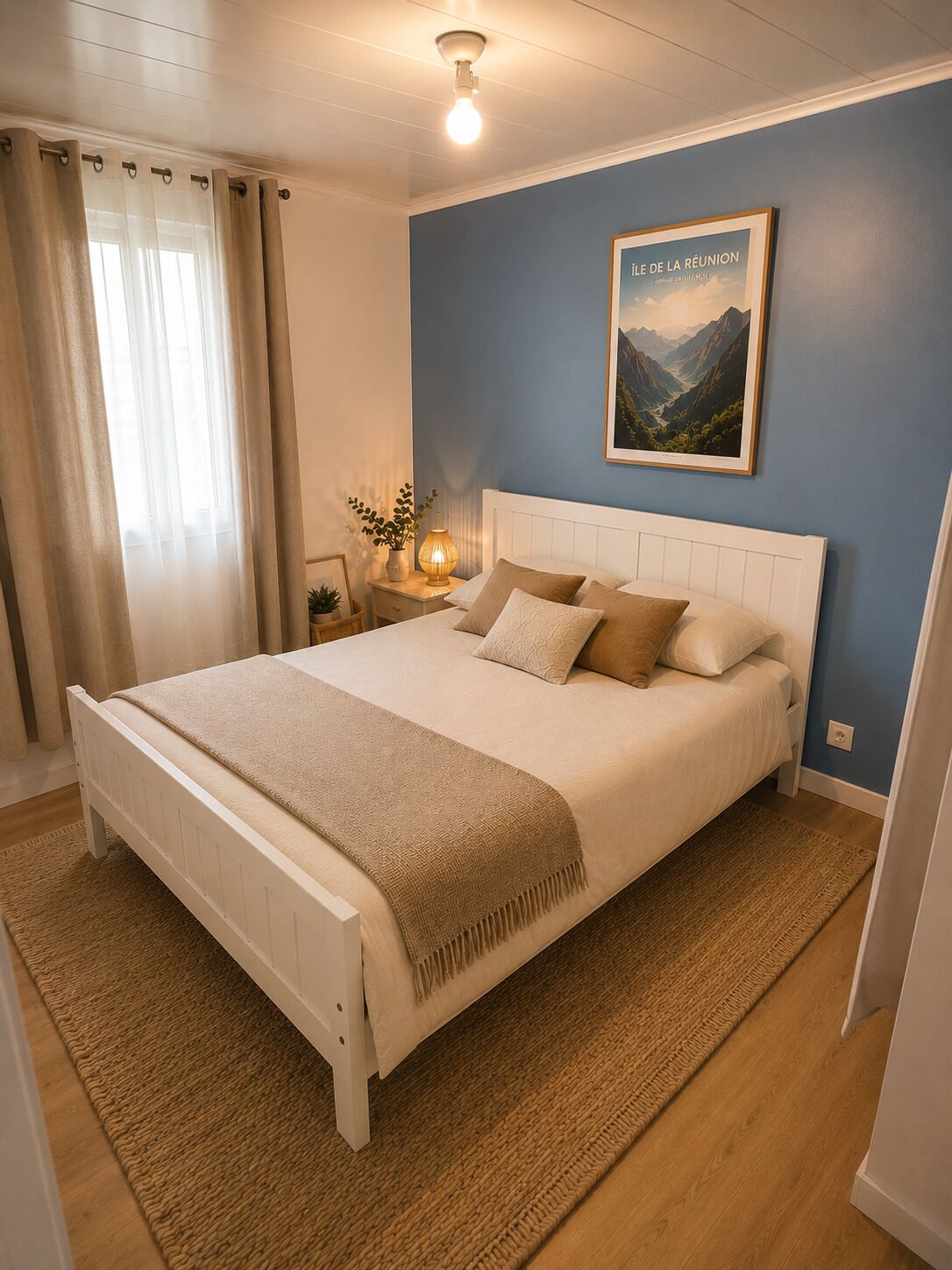 1 chambre, fer et planche à repasser, accès au Wi-Fi (inclus)