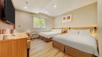 In-room safe, desk, WiFi (free), bed sheets