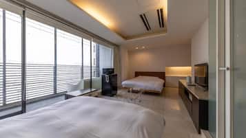 Chambre Deluxe avec lits jumeaux, 2 grands lits, non-fumeurs | Wi-Fi gratuit