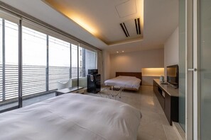 Habitación Deluxe con 2 camas individuales, 2 camas Queen size, para no fumadores | Wifi gratis 