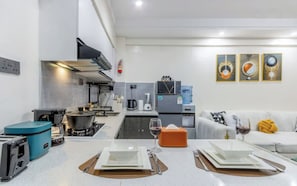 Deluxe Apartment, Balcony, City View | Private kitchen - Lavish 1BR at City Oasis Gardens - B1403 (Nairobi)