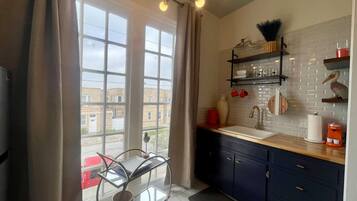 Premium Condo, 1 Bedroom | Private kitchen | Fridge, microwave, oven, stovetop