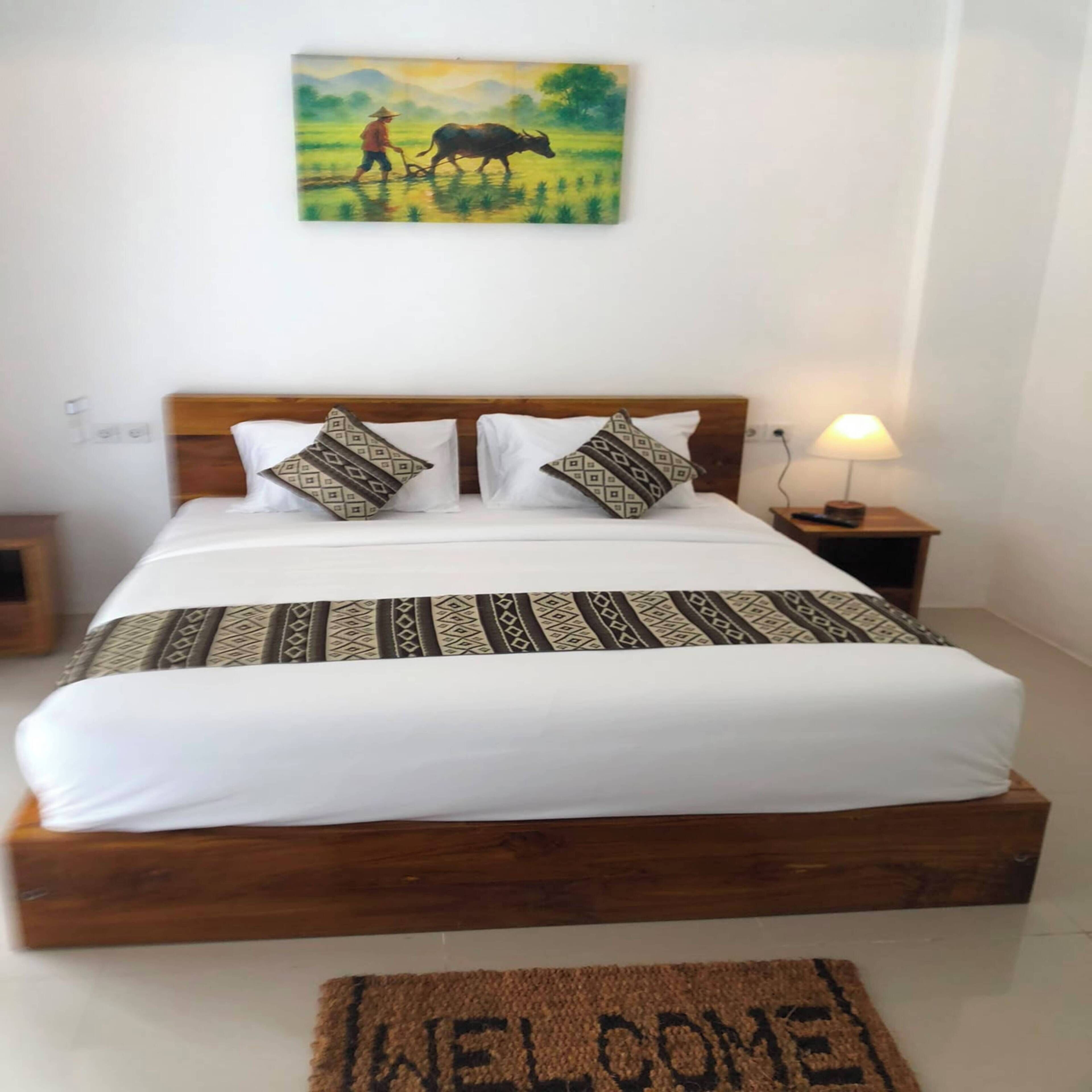 Superior-Doppelzimmer | Schreibtisch, Bettwäsche