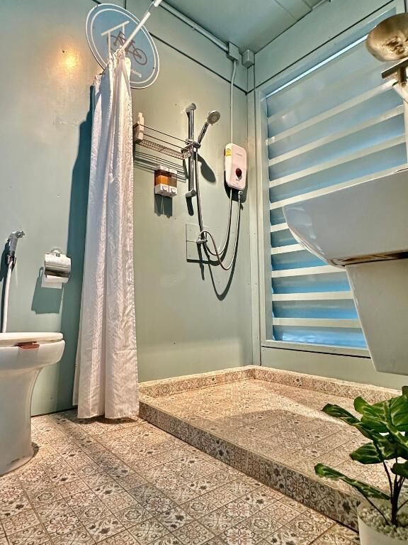 Family Villa, Balcony, Courtyard View | Bathroom
