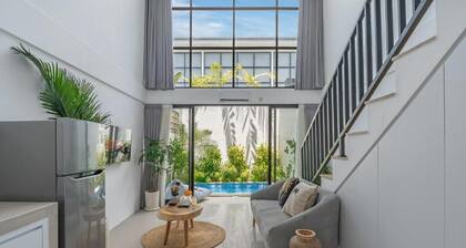 Wolu 1BR Canggu Pool Villa Parking Wifi