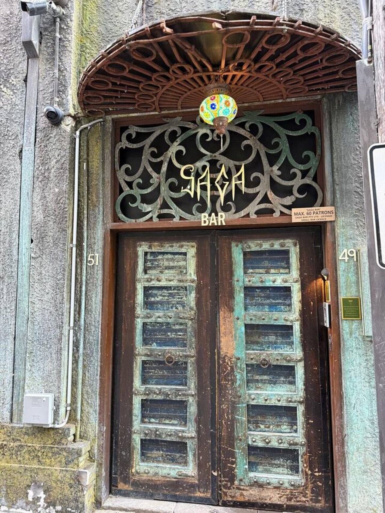 Exterior detail