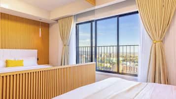 Appartement Deluxe, balcon, vue ville