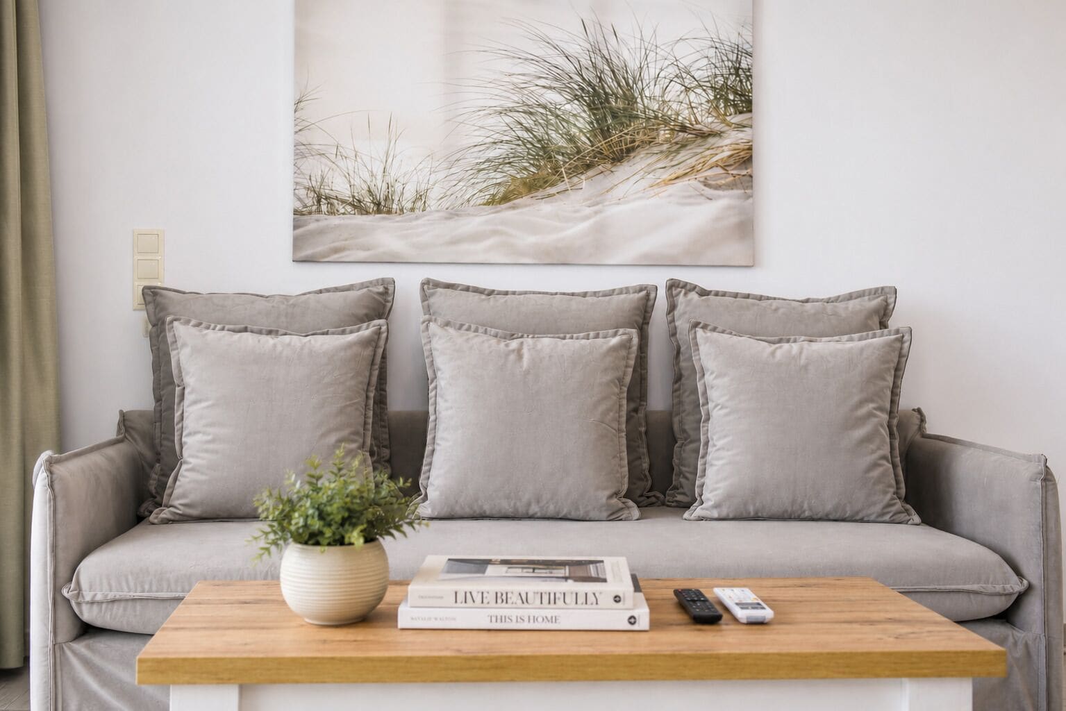Deluxe-Apartment, Gartenblick | Wohnbereich